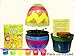 TickleMe Plant Egg Shaped Terrarium with Paint Set! Paint This Large 6 inch Egg and Grow The Plants Inside. The Leaves Close Up When Tickled. It Can Produce Sparkling Pink Flowers.