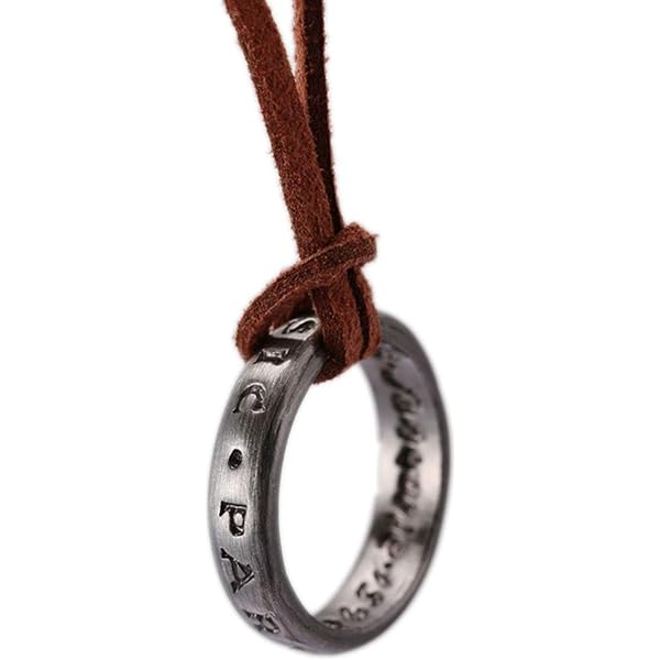 Collier Uncharted 4 Drake Avec Pendentif Bague - Inclut Carnet De Voyage Vintage Et Autocollants - Cadeau Fan