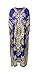 Rubina Kapoor RK Essentials | Tribal Ethnic Print Long Kaftan | Plus Size (Royal Blue)