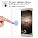 Mate 9 Screen Protector - KATIN [2-Pack] Huawei Mate 9 Tempered Glass Screen Protector [Will Not Fit Entire Screen] Anti-Fingerprint, Bubble Free, 9 Hardness with Lifetime Replacement Warranty