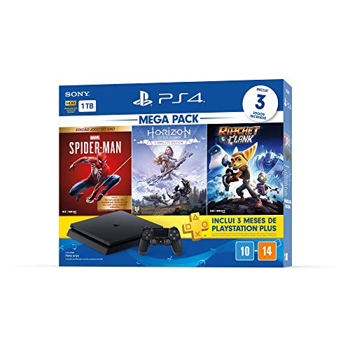 Console-PlayStation-4-Mega-Pack-15-Spider-Man-Goty-Edition-Horizon-Zero-Dawn-Complete-Edition-e-Ratchet-Clank