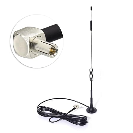 Eightwood 4G LTE Antenne TS9 Antenne 7dbi Signal Booster mit 3m RG174 TS9 Verstärker für 4G LTE WiFi Router Mobiler Hotspot H