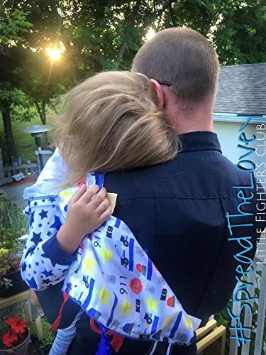 Sensory Baby Tag Blanket, Police Officer, Policeman Blanket 14x18 Lovey - Thumbnail 5
