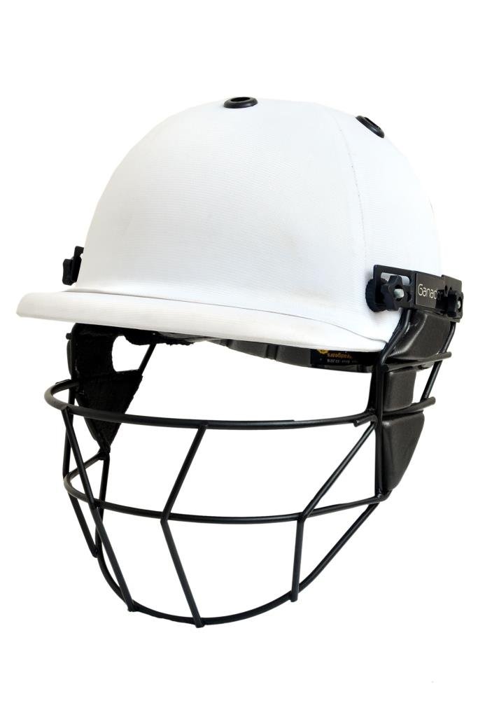 Buy Ganador King Cricket Helmet (White, Medium(5861cm)) Online at Low
