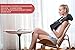 Boolex Shiatsu Back and Neck Massager with Heat Deep Kneading Massage for Neck, Back, Shoulder, Waist and Legs, Use at Home, Car, Office (Black)