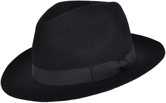 black fedora hat uk