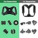 LUCKY CLOVER Posture Corrector for Men & Women that Provide Back Support Brace, Improve Thoracic Kyphosis, Prevent Slouching|Under Clothes Upper Back Brace | Adjustable Size(Black)