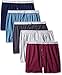 Fruit of the Loom Men's 5Pack Knit Boxer Shorts Boxers Cotton Underwear M