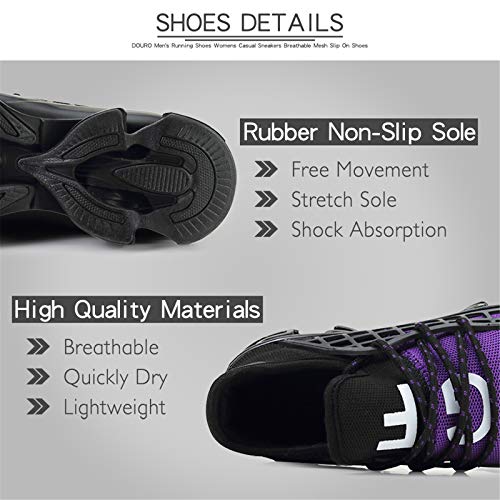 DUORO Men Athletic Shoes Running Shoes Non Slip Blade Road Running Tennis Shoes Walking Sport