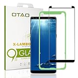 [Installation Tray] Galaxy Note 8 Screen Protector, OTAO 3D Tempered Glass Screen protector [case friendly] 9H Hardness Touch Sensitivity Samsung screen protector Note 8