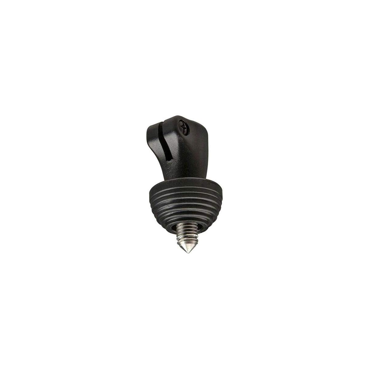 Manfrotto Stainless Steel Rubber Spiked Feet for Select Tripods (160SPK3), Black, Set of 3