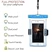 KATTEONG Waterproof Case Dry Bag Cell Phone Pouch with Military Lanyard Strap for Kayaking/Skiing/Sledding/Boating/Surfing, Best Waterproof Case for iPhone7/6/6S Plus/5S/Se Samsung Galaxy S7, Blue
