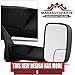 Make Auto Parts Manufacturing Passenger Side Textured Black Power Operated Heated Manual Folding Without Memory Door Mirror For Dodge Ram 1500 2500 3500 2002-2009 - CH1321228