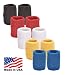 Unique Sports Multi Color Pack Sports Wristbands for Basketball Leagues, 5 pair of Wristbands per pack