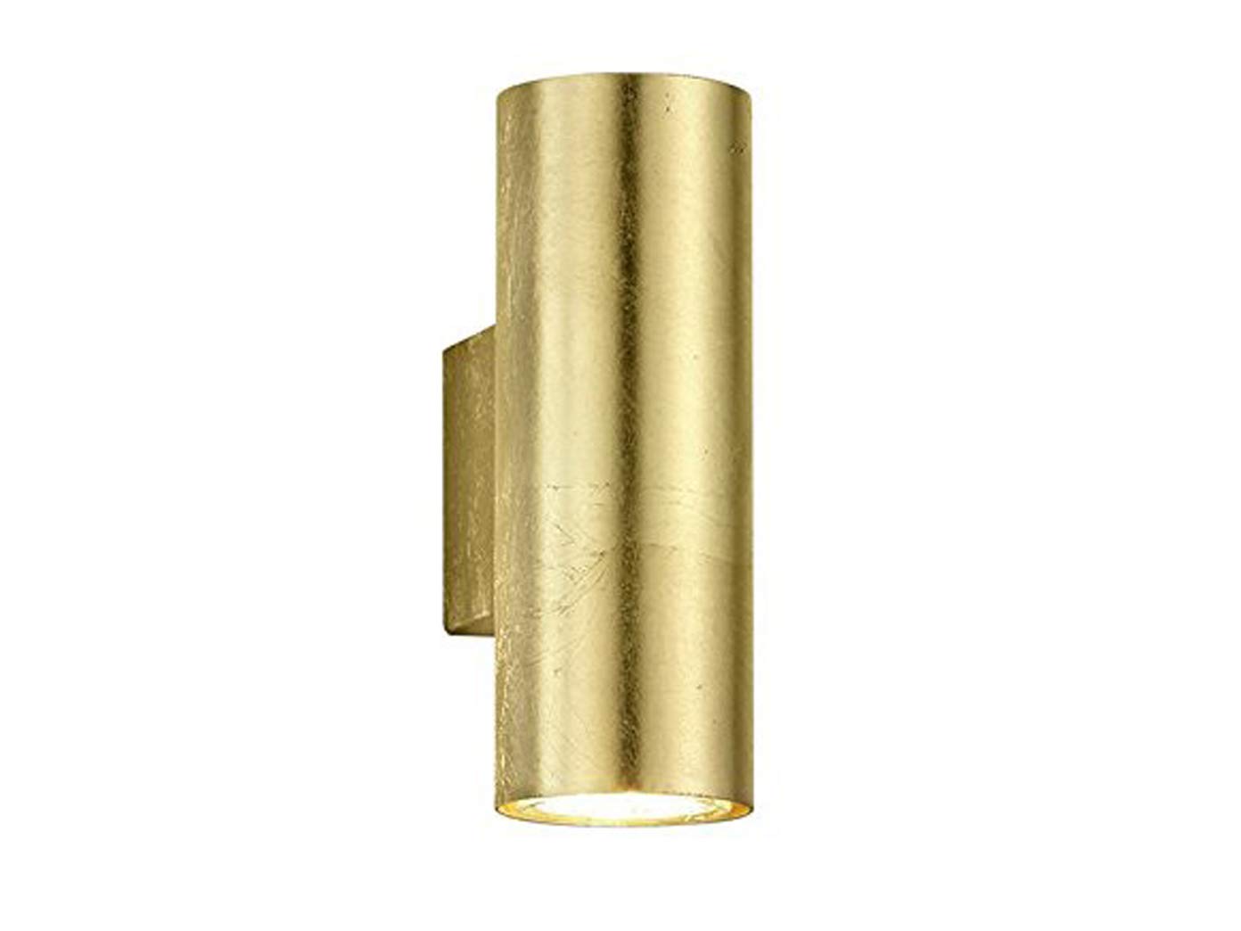TRIO Leuchten 206400279 Cleo Wall Light, Metal, GU10, 1 W, Goldfarbig, 10 x 6 x 16.5 cm, Gold
