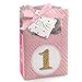 Big Dot of Happiness 1st Birthday Girl - Fun to be One - First Birthday Party Favor Boxes - Set of 12