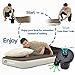 iPstyle Electric Air Pump for Inflatables, Portable Quick-Fill Air Mattress Pump with 3 Nozzles, Perfect Inflator/Deflator Pumps 110V AC/12V DC for Air Mattress Beds, Boats, Swimming Ring (Home Car)