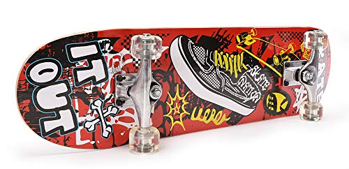 2 ChromeWheels+Skateboard+Complete+Longboard+Outdoors