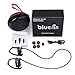 BLUERIN Bluetooth Headphones with Mic Hook in ear Earphones for Gym Running (Black)