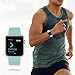 UPOLS Compatible with Apple Watch Band 38mm 42mm 40mm 44mm Sport Band, Silicone Sport