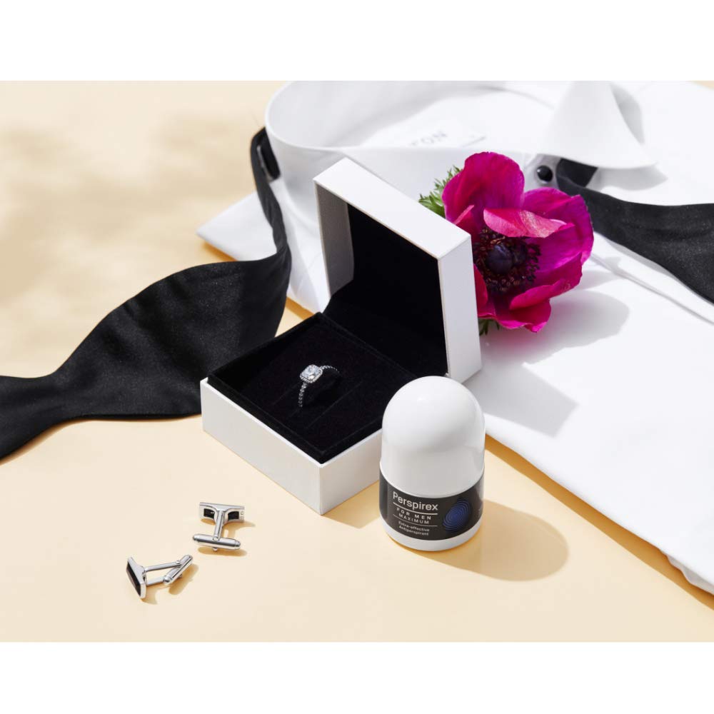 Perspirex Antitranspirant gegen starkes schwitzen für Männer - Deo Roller für bis zu 5 Tage Frischeschutz - Strong 20ml