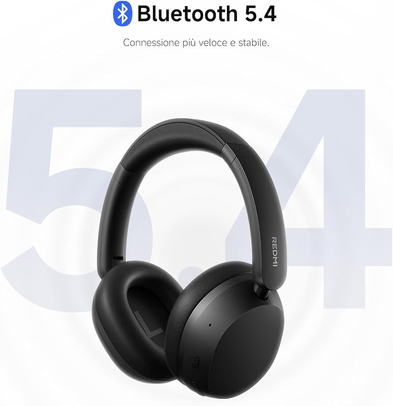 Redmi Headphones Neo, Wireless Over-Ear, Cancellazione rumore, Blu