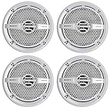 Sony XS-MP1611 6.5" RMS 65 Watt Dual Cone Marine Speakers Stereo 4 ohm, White