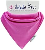 Fuschia Dribble Bandana Bib