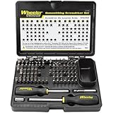 Wheeler Engineering 89-Piece Deluxe Gunsmithing Screwdriver Set with Durable Construction and Storage Case for Gunsmithing and Maintenance
