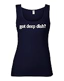 shirtloco Women's Got Deep Dish Tank Top, Navy Blue