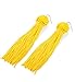 Jstyle 2 Pairs Dangle Earrings for Women Girls Drop Earrings Tassel Ball