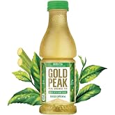 Gold Peak Green Tea Iced Tea Drink, 18.5 fl oz ( 12 Pack Bottles )