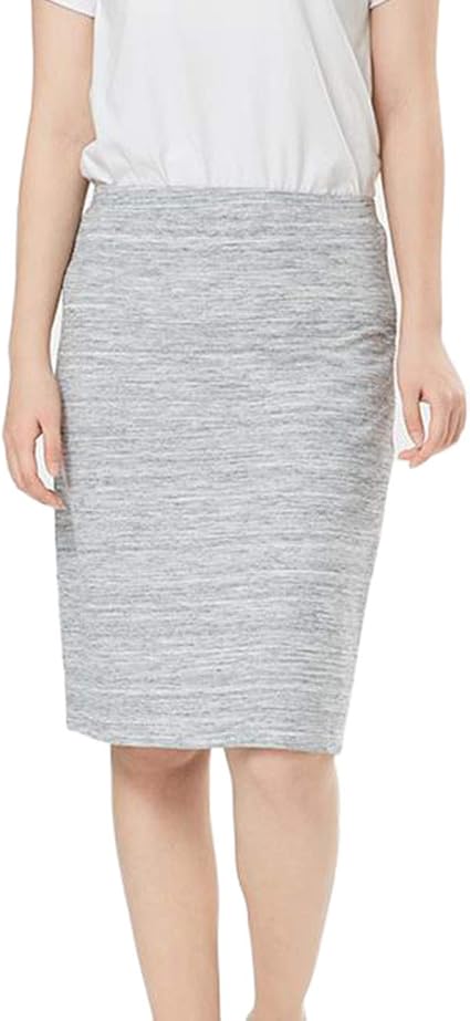 Amazon レディース スカート コットン ハイウエスト タイトスカート カジュアル オシャレ 無地 夏 春 膝丈 スカート 通販