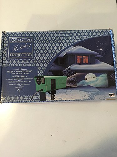 Hammacher Schlemmer Animated Holiday Projector