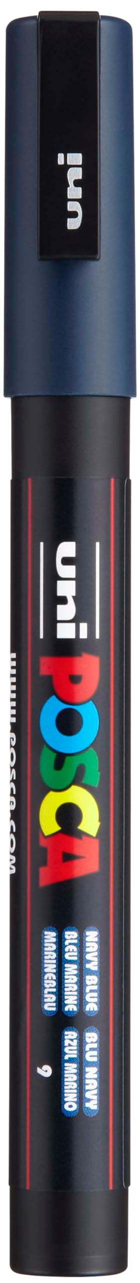 Uni-Ball Posca PC-3M - 1.5mm Fine Bullet Tip Marker - Navy Blue