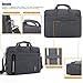 CoolBELL 15.6 inch Laptop Bag Messenger Bag Hand Bag Multi-compartment Briefcase Oxford Nylon Shoulder Bag For Laptop/Ultrabook/HP/Acer/Macbook/Asus/Lenovo/Men/Women (New Grey)