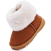 BMCiTYBM Girls Boys Snow Boots Warm Winter Fur Lined Baby Shoes (Infant/Toddler/Little Kid)