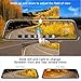 Rear View Mirror Dash Cam 10-Inch 1080P Full HD Touch Screen with 720P 140°Wide Angle Waterproof Rear View Camera, Front Rear Dual Lens Car DVR Driving Recorder, G-Sensor, Loop Recording [YoJetSing]
