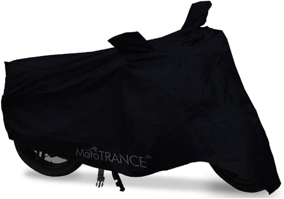 Mototrance Black Bike Body Cover Compatible with Piaggio Vespa SXL 150