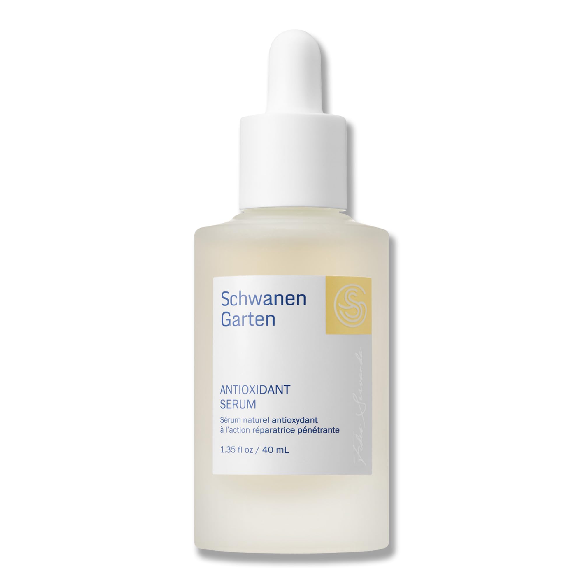 Schwanen Garten Antioxidant Serum 1.35oz / 40ml - Essential Treatment, Organic & Personally harvested ingredients, Vegan, Genderless, Korean skincare