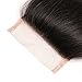 QinMei Brazilian Straight Hair 3 Bundles With Closure 4×4 Lace Closure With Bundles 100% Unprocessed Virgin Straight Human Hair Extensions Swiss Closure Weave Weft Natural Color (14 16 18 +12 Closure)