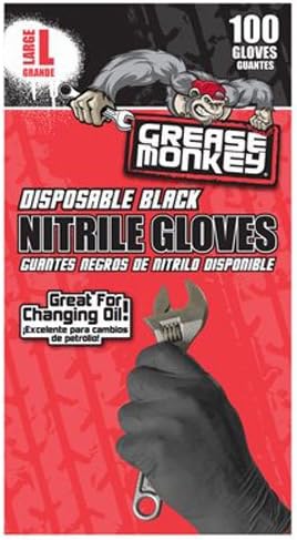 Grease Monkey Disposable Nitrile Gloves 