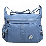 Bagtopia Large Capacity Casual Crossbody Bag Waterproof Nylon Shoulder messenger Bags Purse for women