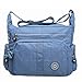 Bagtopia Large Capacity Casual Crossbody Bag Waterproof Nylon Shoulder messenger Bags Purse for women
