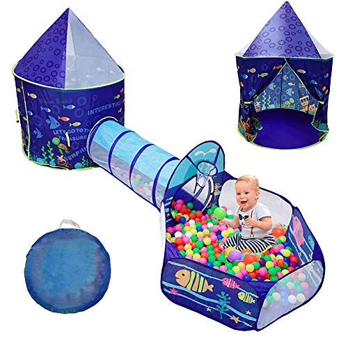 Playhouse Ball Pit Kids Play Tunnels Ocean World Kids Play Tent