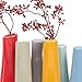 Chive - Pooley 2, Ceramic Flower Vase, 8-Tube Shape (Red)