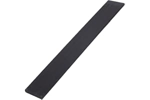 DIY Guitar Fingerboard, Ebony Fingerboard Fingerboard Guitar Accessories for DIY Acoustic Guitar Ukulele Musical Instrument A