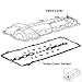 ECCPP BMW Engine Valve Cover Gasket Set Grommets for E60 E85 X3 Z4 X5 330i 330xi 330Ci 325xi 325Ci E46 E39 E83 E53 325i 525i BMW Valve Cover Gasket Kit 02-06 primary