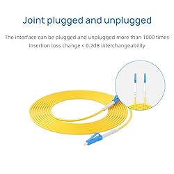 OS2 LC/LC to LC/LC Single Mode Fiber 9/125µm OD