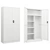 Gecheer-Armario-de-Taquilla-con-2-Puertas-y-4-Estantes-Armario-Multifuncion-Organizador-de-Almacenamiento-de-Acero